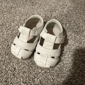See Kai Run Cream Kids Sandals